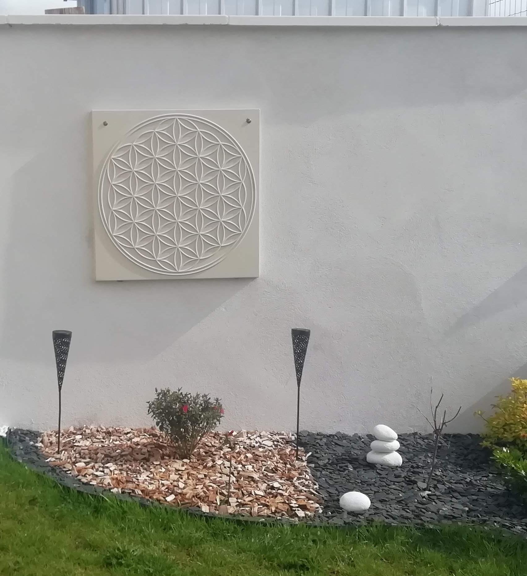 dalle énergétisée fleur de vie